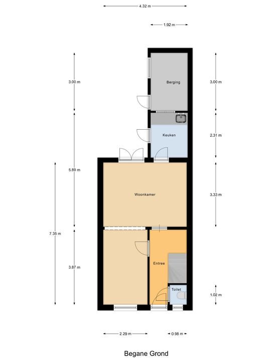 Hugo van Rijkenlaan 5, Delft plattegrond-0