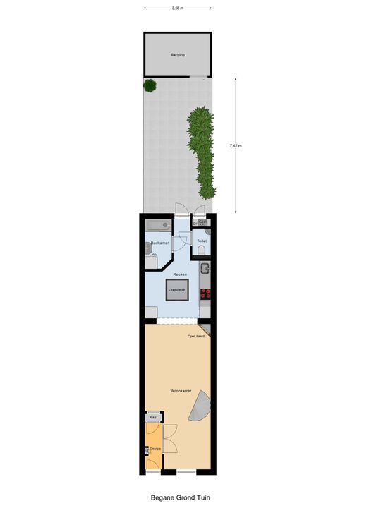 Hugo van Rijkenlaan 6, Delft plattegrond-4