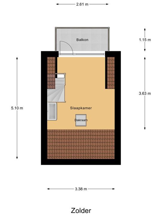 Hugo van Rijkenlaan 6, Delft plattegrond-8