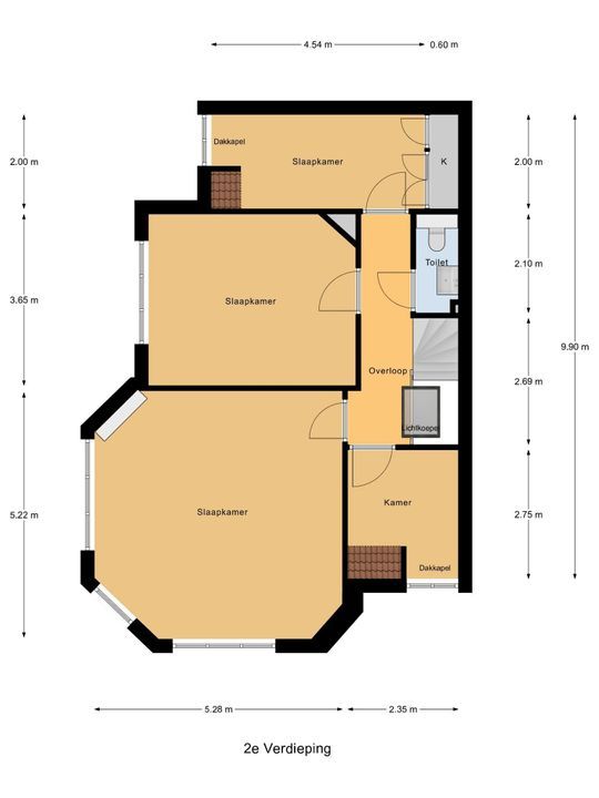 Julianalaan 90, Delft plattegrond-4