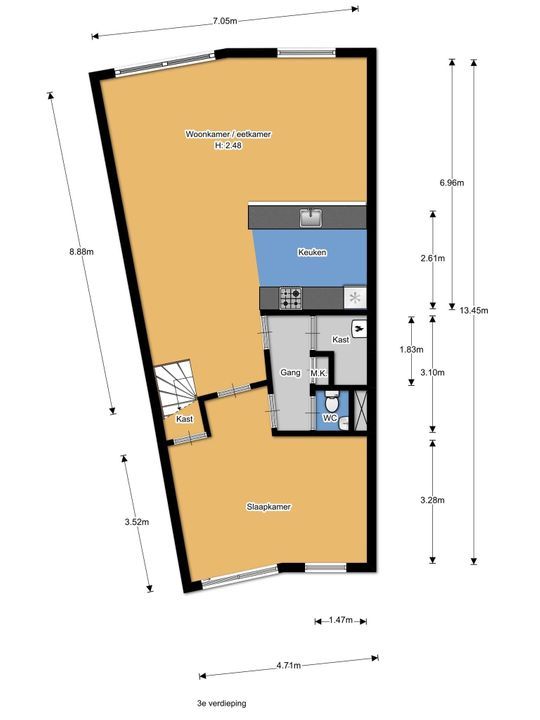 Gouden Rijderplein 100, Delfgauw plattegrond-0