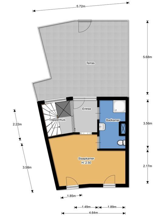 Gouden Rijderplein 100, Delfgauw plattegrond-1