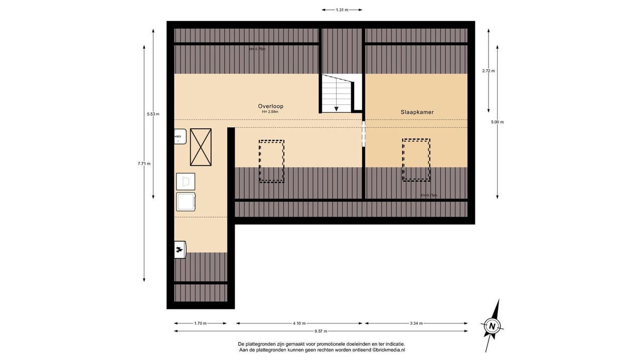 Kristalweg 154, Delft plattegrond-3