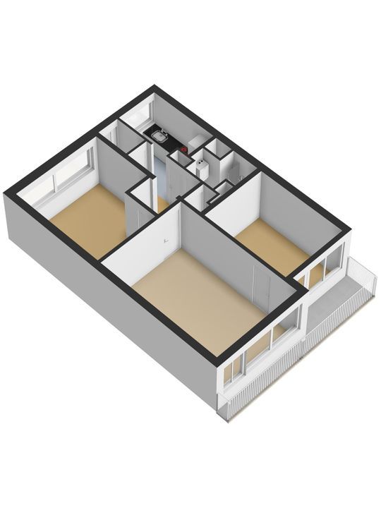 Hendrik Tollensstraat 352, Delft plattegrond-1