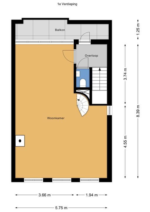 Ds Veldhoenlaan 10, Voorburg plattegrond-2