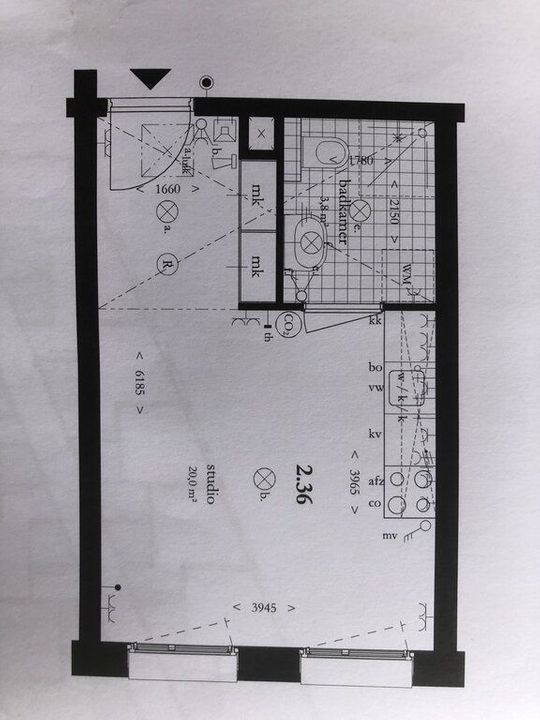 Nieuwe Gracht 15, Delft plattegrond-0