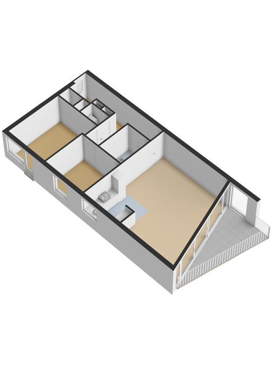 Witmolen 73, Delfgauw plattegrond-1