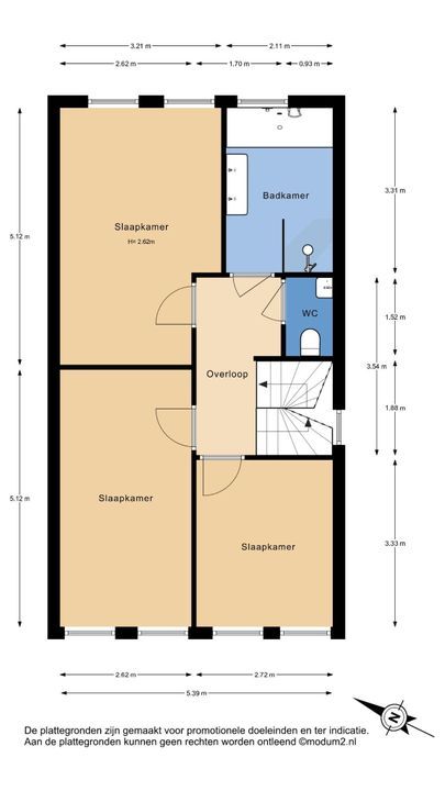 Vrijenban 47, Delfgauw plattegrond-0