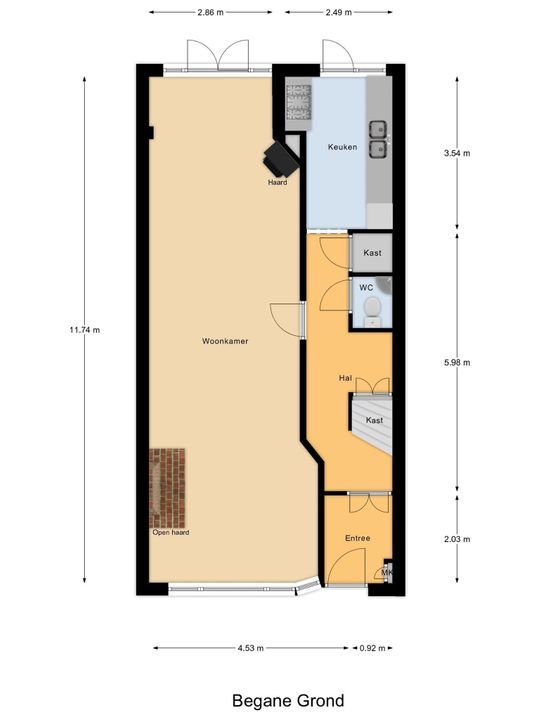 Van Nijenrodestraat 31, Den Haag plattegrond-0