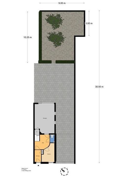 Trompstraat 31 floorplan