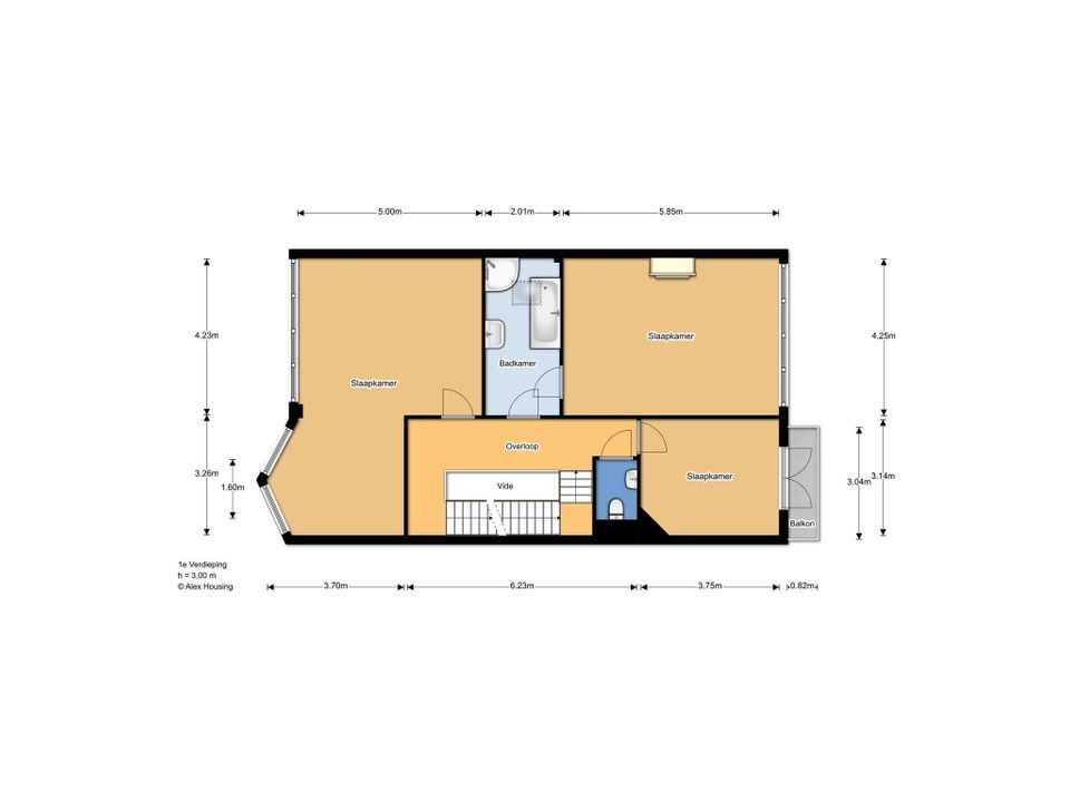 Jozef Israelslaan 45 . floorplan