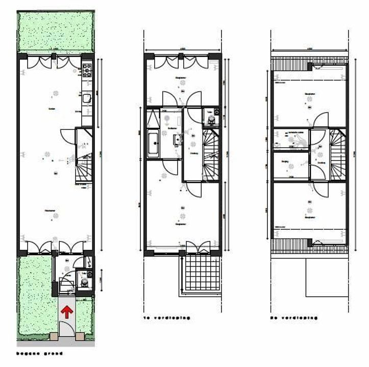 Sumatrastraat 194 B floorplan