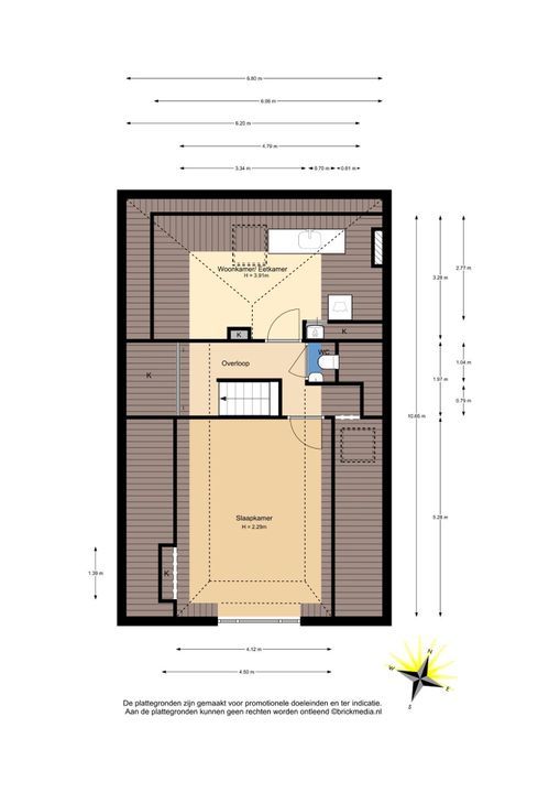 Laan Copes van Cattenburch 86 floorplan