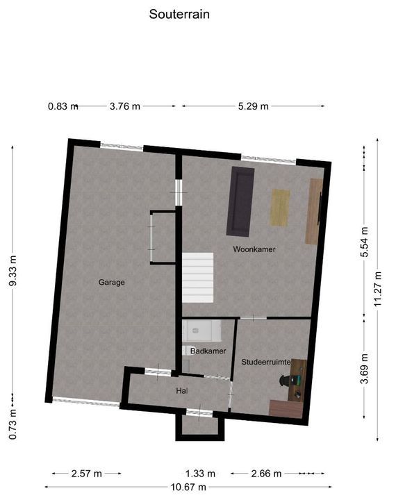 Steve Bikostraat 29, Heerlen plattegrond-