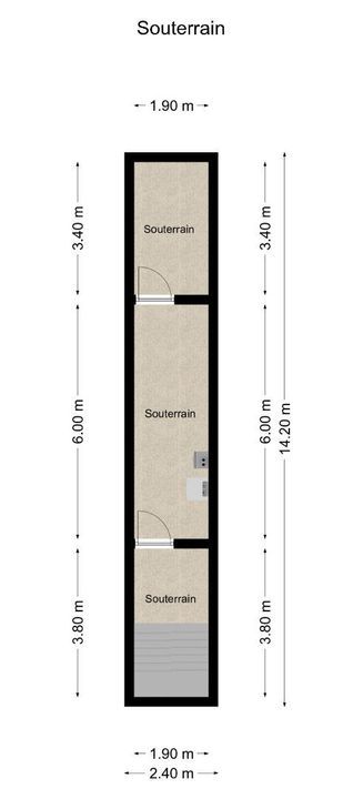 Steve Bikostraat 29, Heerlen plattegrond-