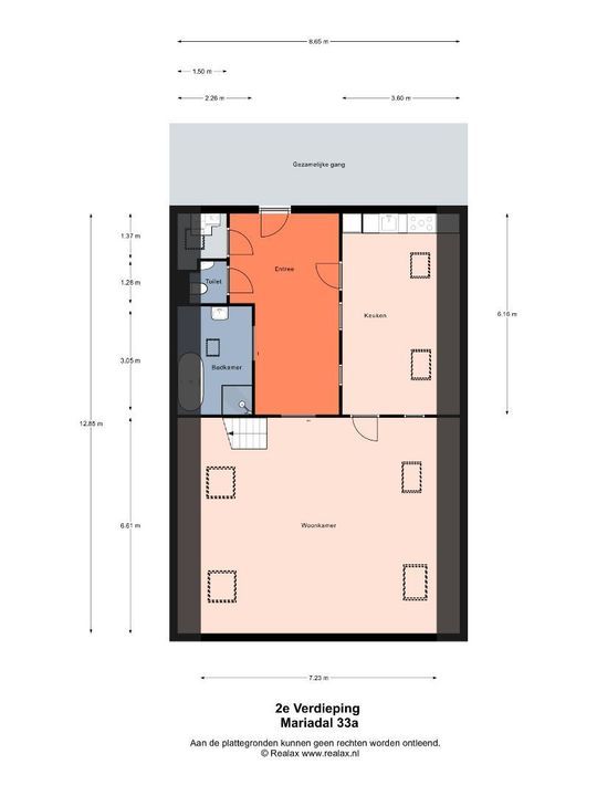 Mariadal 37, Venlo plattegrond-
