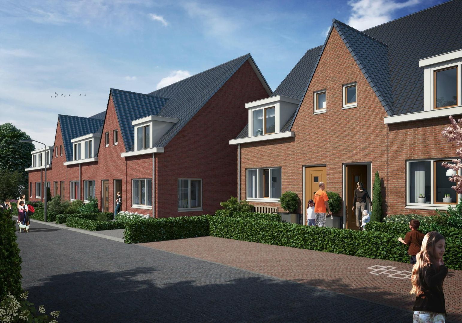 Schoolstraat Strijen (2012) foto-0