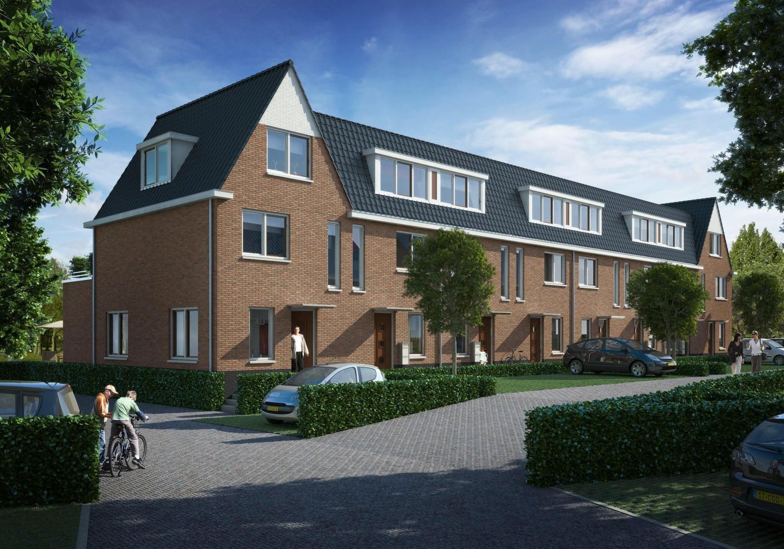 Schoolstraat Strijen (2012) foto-2