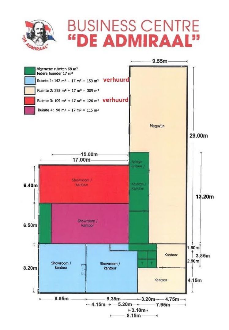 Admiraal de Ruyterstraat 58 B plattegrond-5