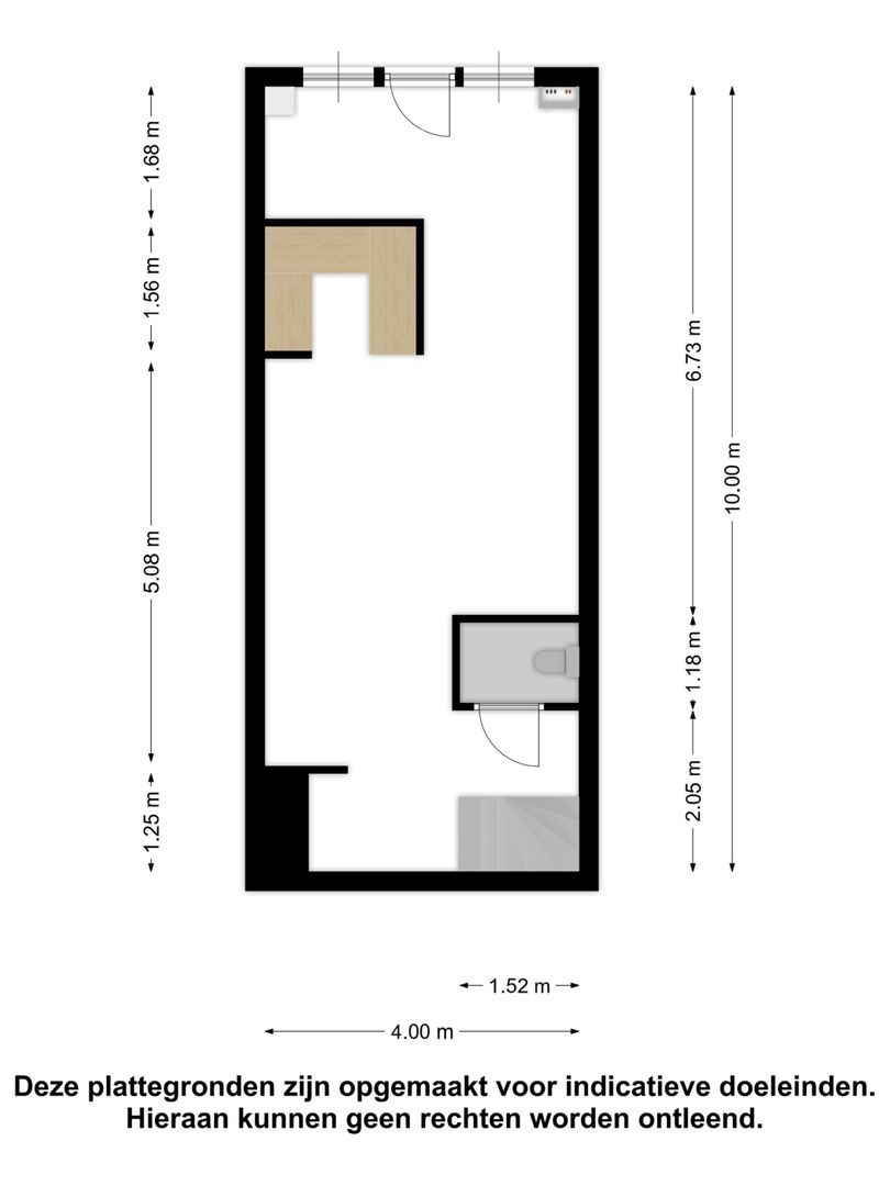 Breestraat 10 plattegrond-17