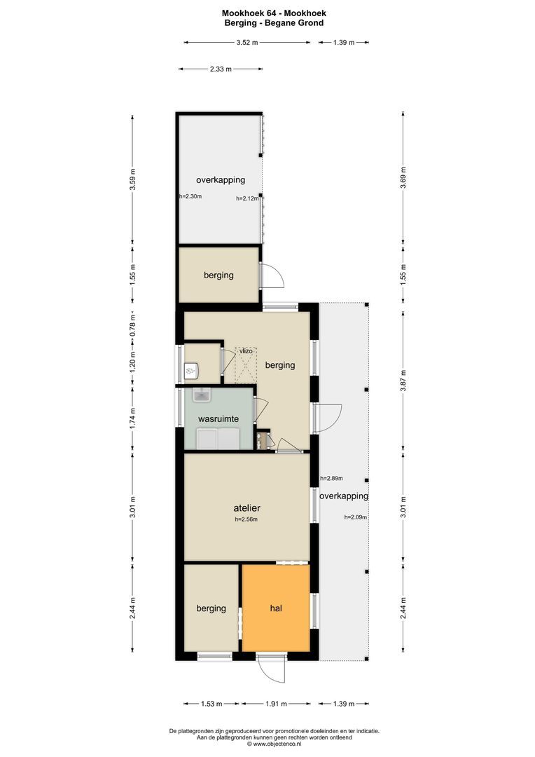 Mookhoek 64 plattegrond-24
