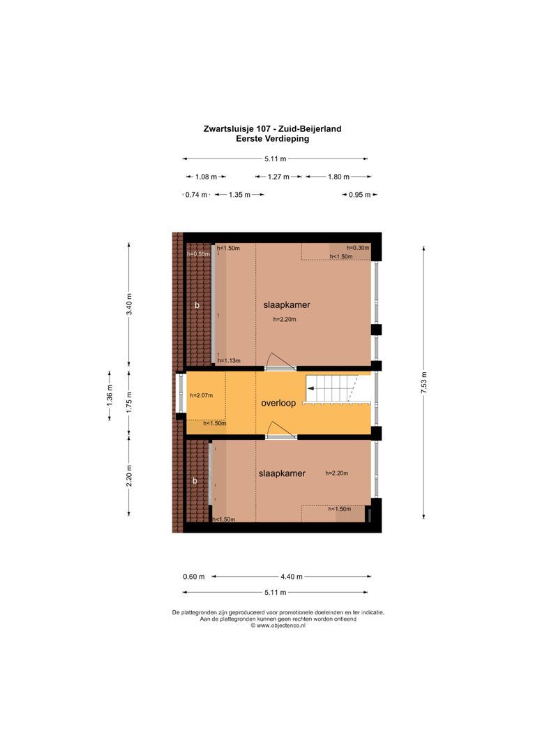 Zwartsluisje 107 plattegrond-36