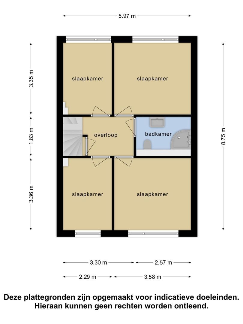 Anne Franksingel 3 plattegrond-31