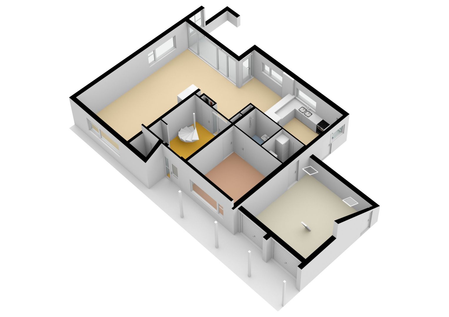 Binnenmaasoever 12 plattegrond-47