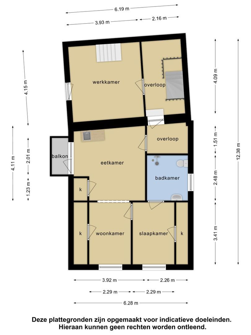 Ooststraat 34 +34A plattegrond-41