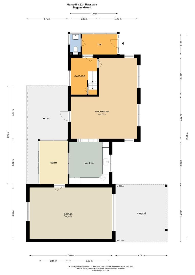 Gatsedijk 52 plattegrond-54