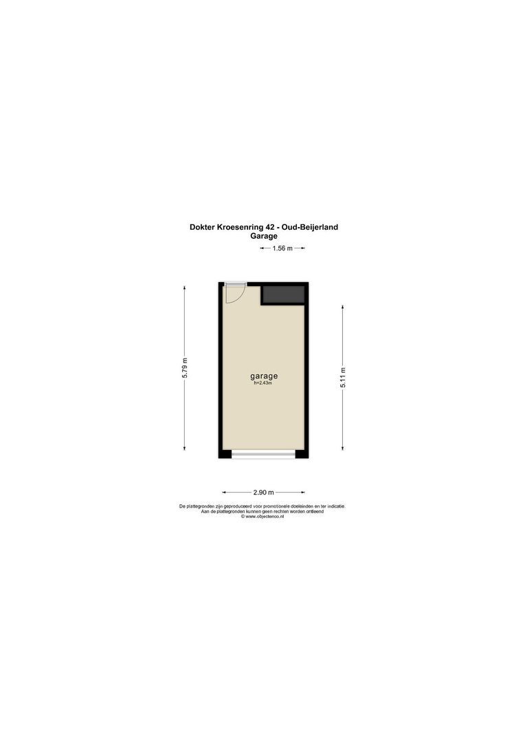 Dokter Kroesenring 42 plattegrond-56