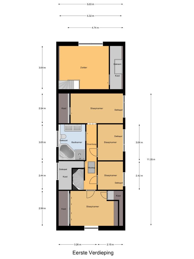 Dorpsstraat 5 plattegrond-58