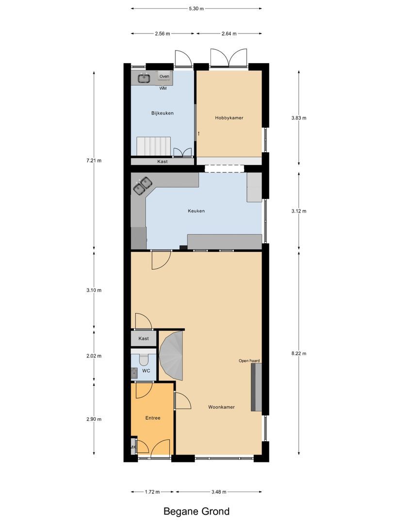 Dorpsstraat 5 plattegrond-58