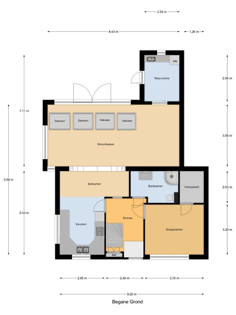 Munnikendijk 24 A plattegrond-40