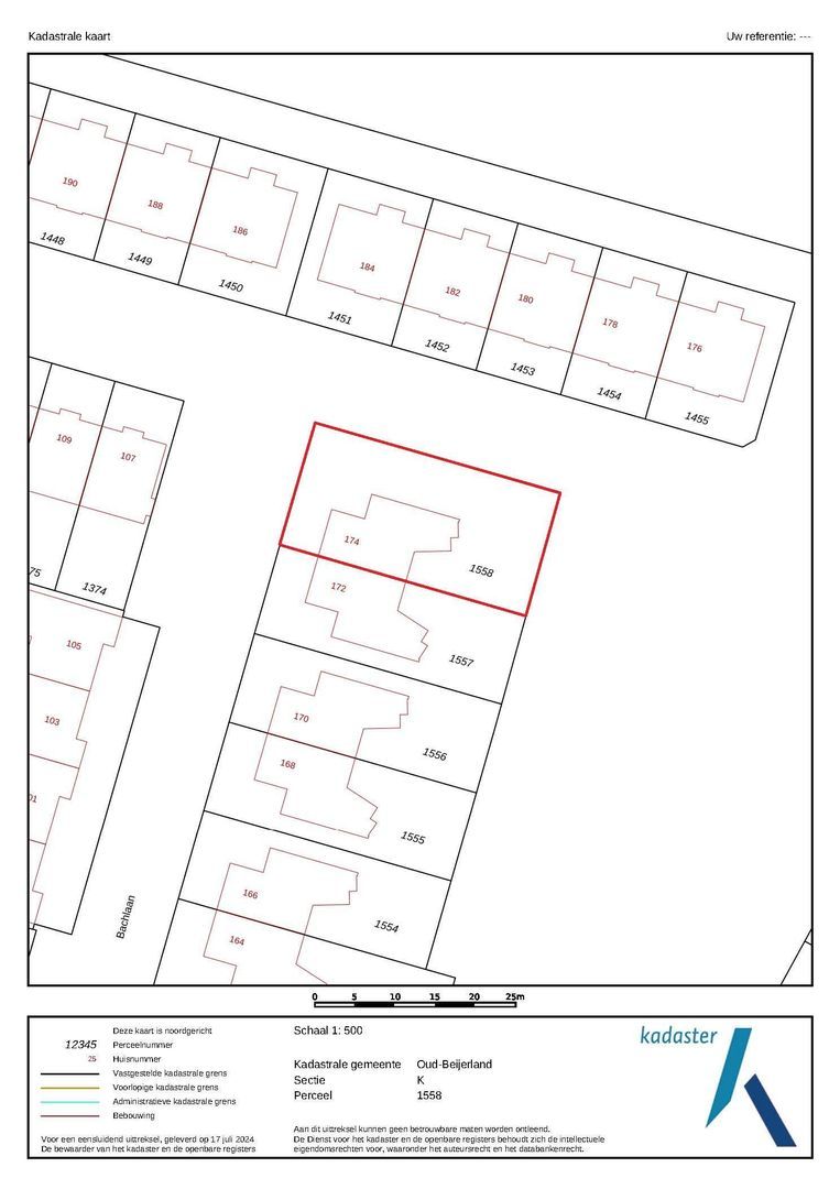 Bachlaan 174 plattegrond-61