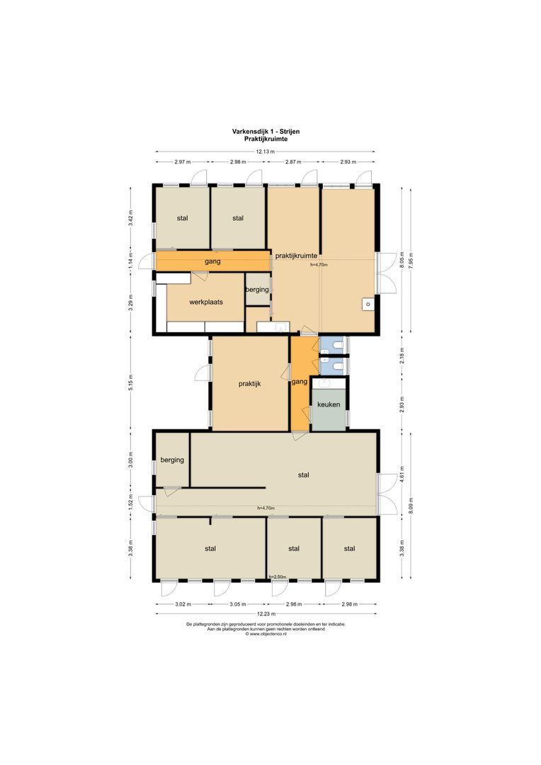 Varkensdijk 1 plattegrond-160