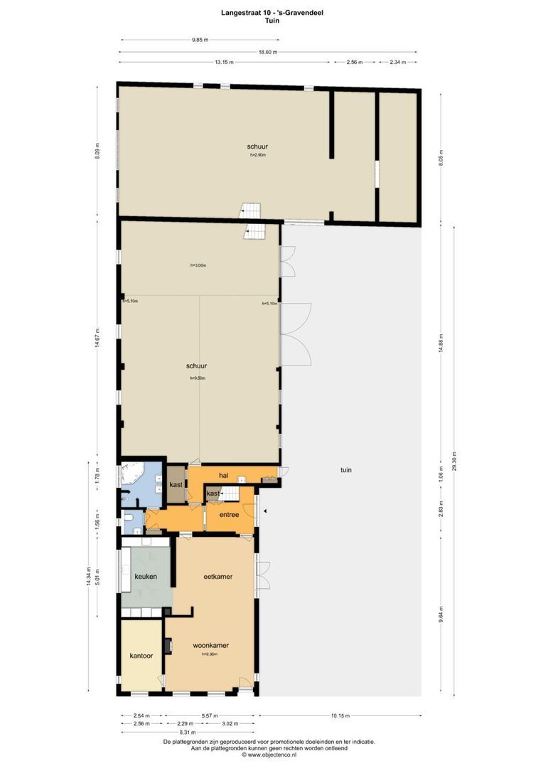 Langestraat 10 plattegrond-87