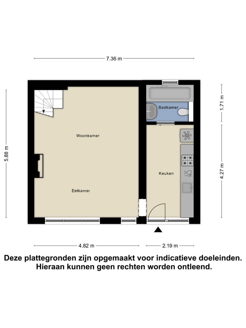 Kerkstraat 7 a plattegrond-34