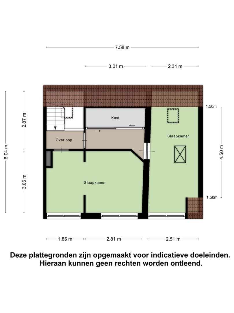 Kerkstraat 7 a plattegrond-34