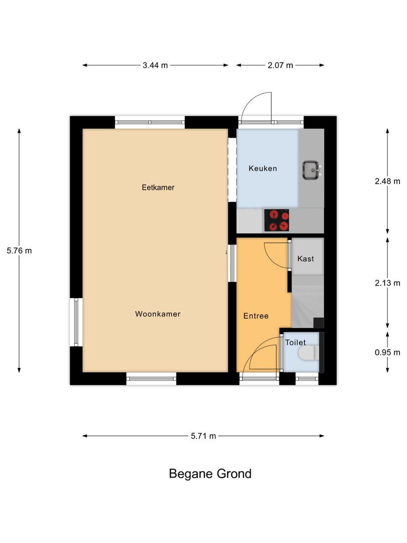 Van Vollenhovenstraat 8 plattegrond-37