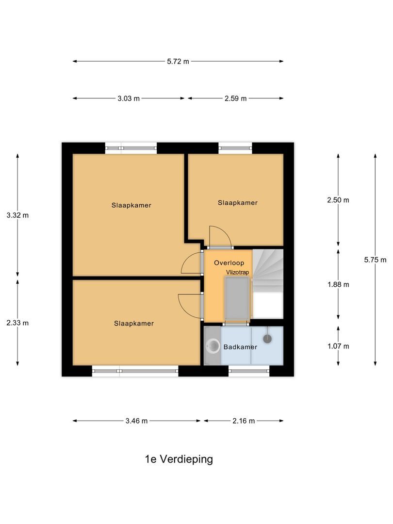 Van Vollenhovenstraat 8 plattegrond-37