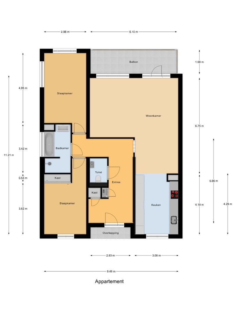 Van der Merckstraat 53 plattegrond-32
