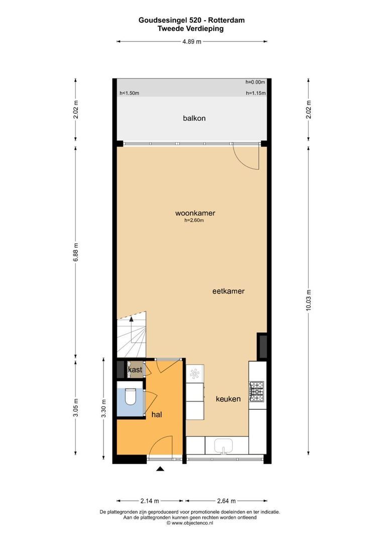 Goudsesingel 520 plattegrond-35