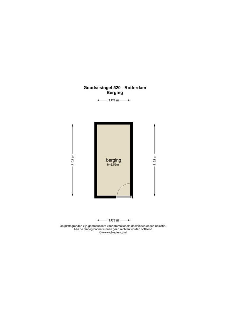 Goudsesingel 520 plattegrond-35