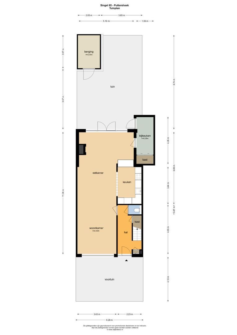 Singel 65 plattegrond-46