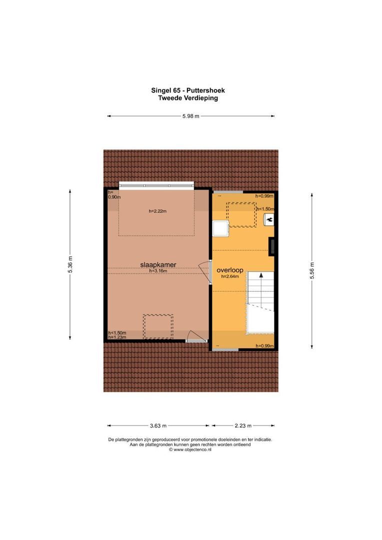 Singel 65 plattegrond-46