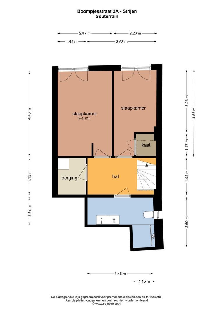 Boompjesstraat 2 A plattegrond-30