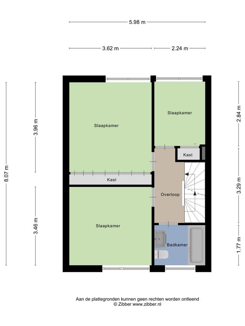 Singel 71 plattegrond-37