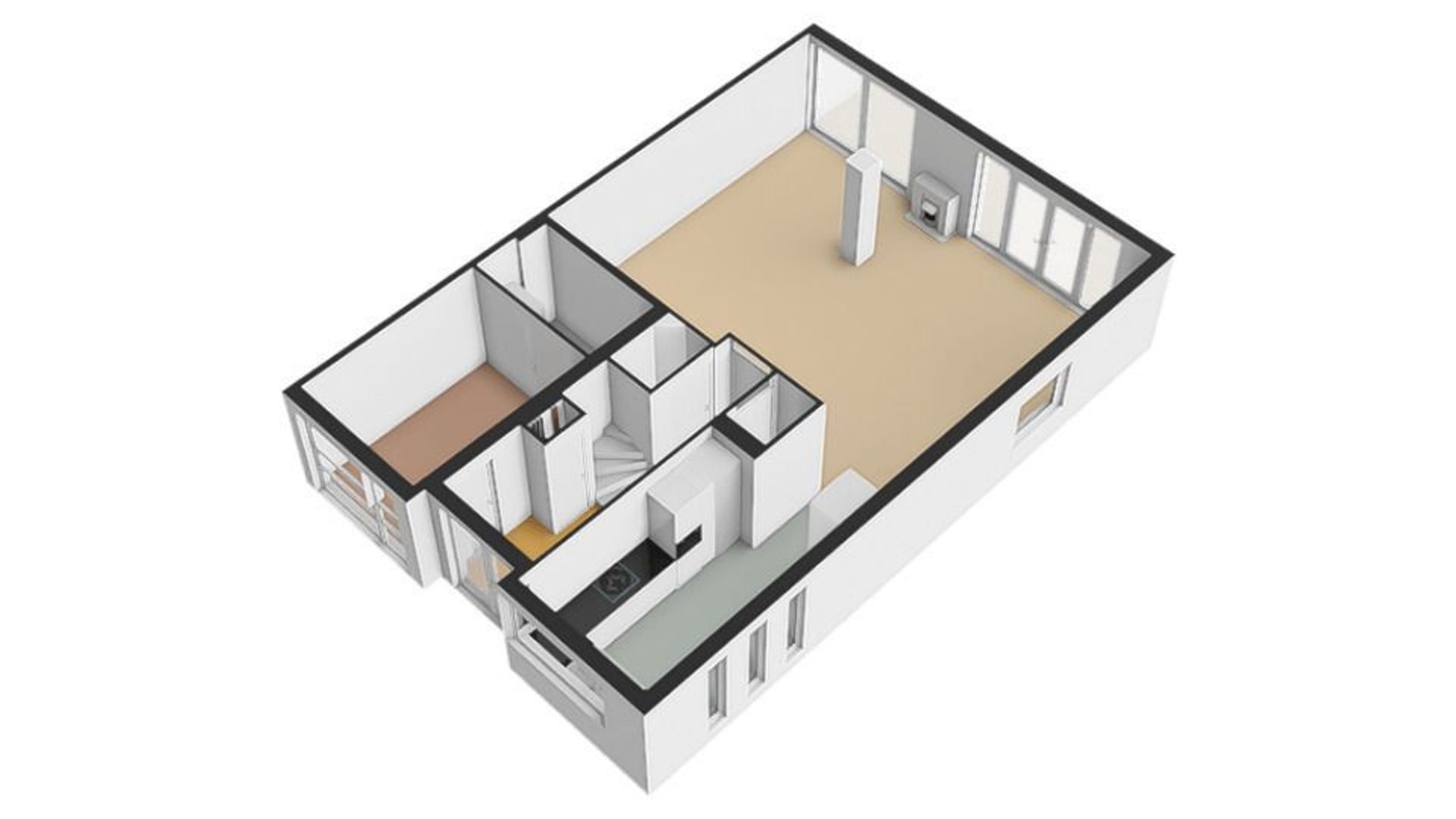 Bachlaan 69 A plattegrond-49
