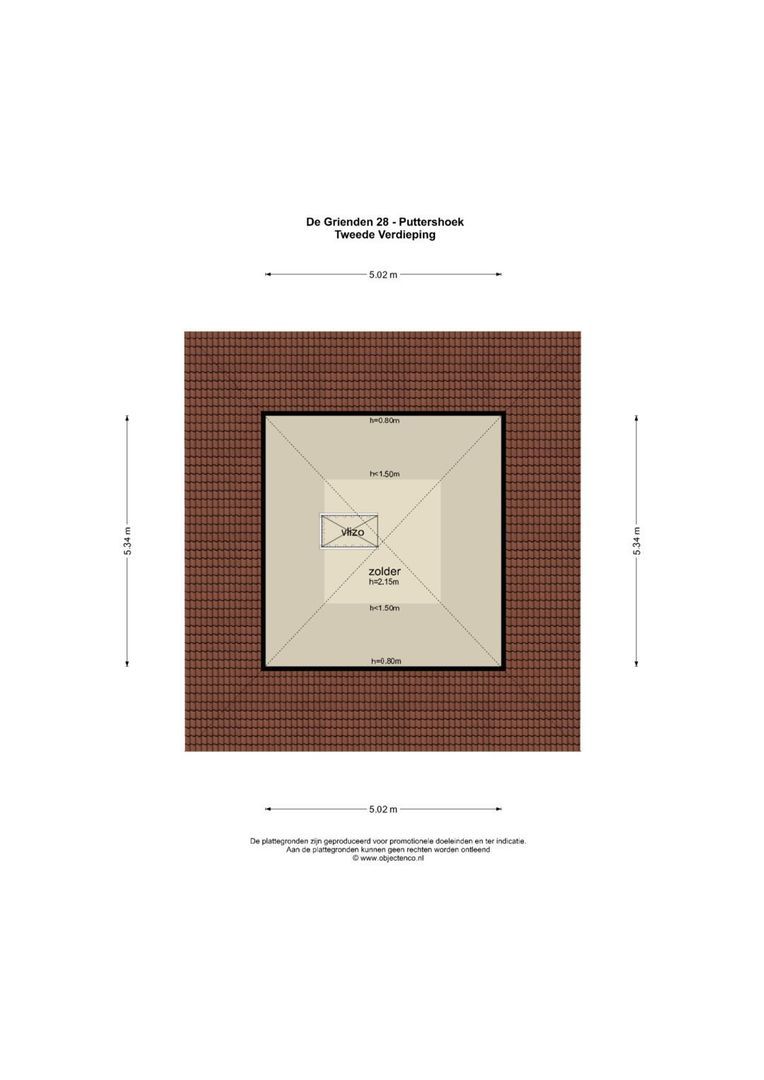 De Grienden 28 plattegrond-61